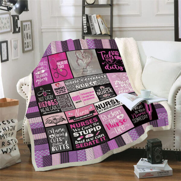 Nurse Gifts Nurses Week Gifts Throw Blanket, Nurse Gifts for Women,School Nurse Gifts