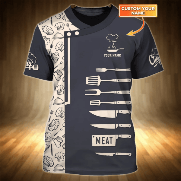 Custom Master Chef 3D Shirt Men Women, Cook Shirt, Chef Tshirt, Gift For A Master chef - Image 2