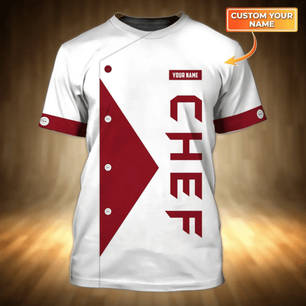 Custom Master Chef 3D Shirt Men Women, Cook Shirt, Chef Tshirt, Gift For A Master chef - Image 5