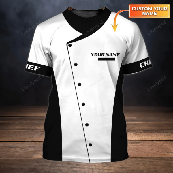 Personalized Master Chef 3D all over printed, Chef 3D Shirt, Gift for Chef, Cook lovers gift