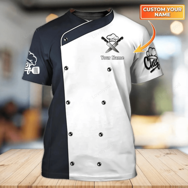 10 reasons to date a chef, Chef life shirt, Chef 3D all over printed , Gift for Chef - Image 2