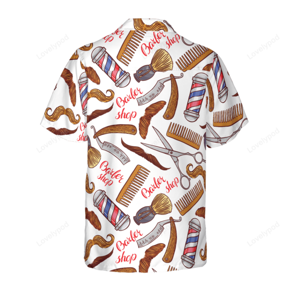 Barber's Life Shirt For Men Hawaiian Shirt - Image 2