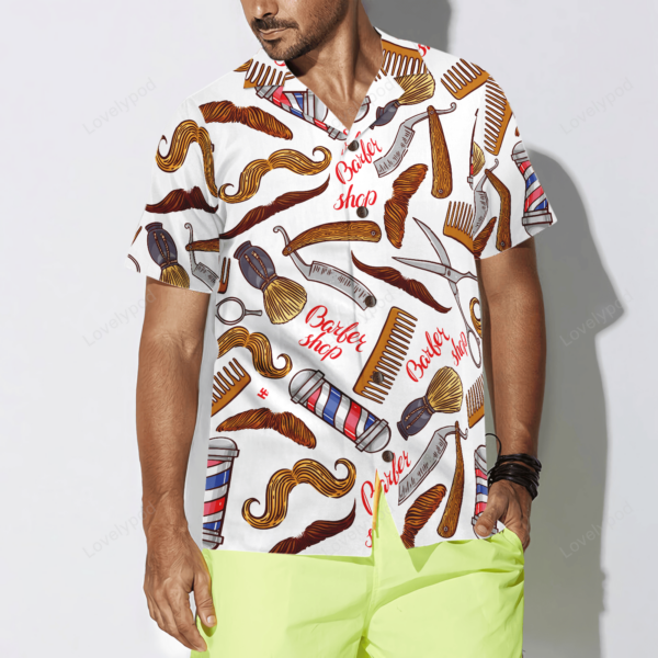 Barber's Life Shirt For Men Hawaiian Shirt - Image 3